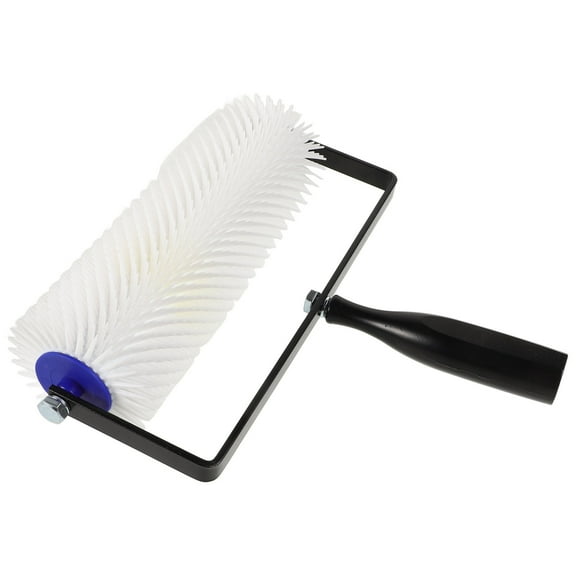Raindrops White Spiked Roller Tool for Removing Bubbles in Self-Leveling Floor Epoxy Paint