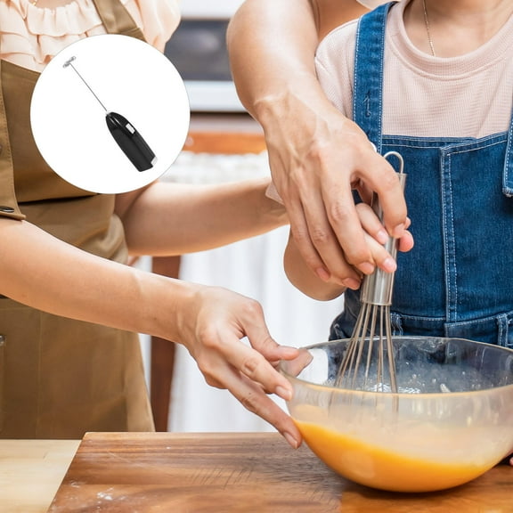 Raindrops Stainless Steel Electric Hand Mixer Multi Use Whisking Tool for Kitchen and Travel