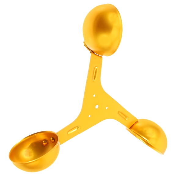 FOMIYES Portable Yellow Wind Gauge Anemometer Cup for Precise Speed Measurement and Weather Monitoring