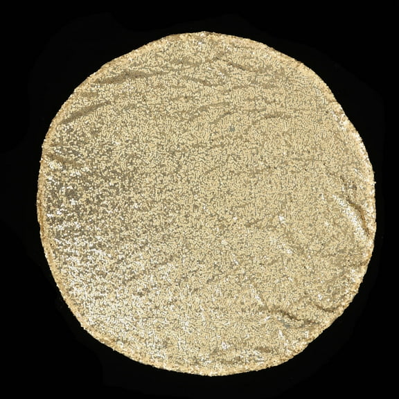Raindrops  Sequin Tablecloth Party Gold Round Tablecloths Circle Golden