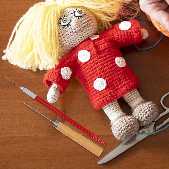 Raindrops Set of 14 Pieces Doll Hair Restoration Accessories with Professional Style for Dolls