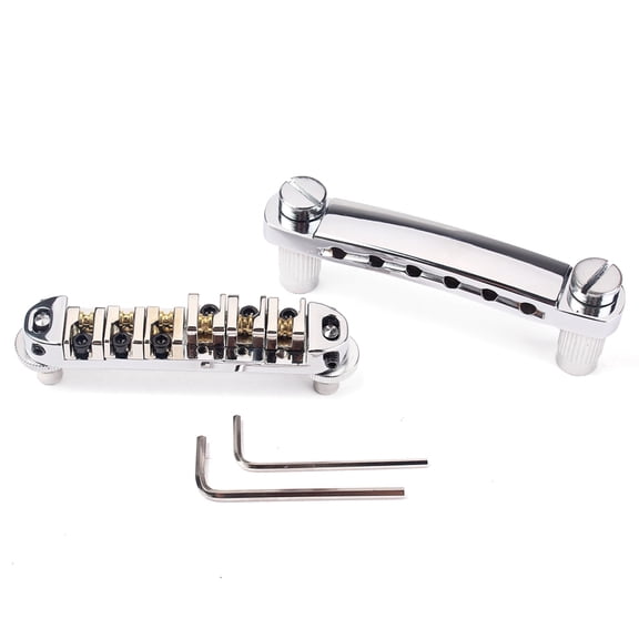 Raindrops Sg Guitar Bridge Saddle Tailpiece Kit Electric