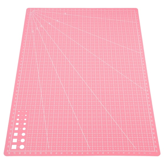 CRILSTYLEO Plastic Engraving Mats Cutting Mat Pink PP 1Set