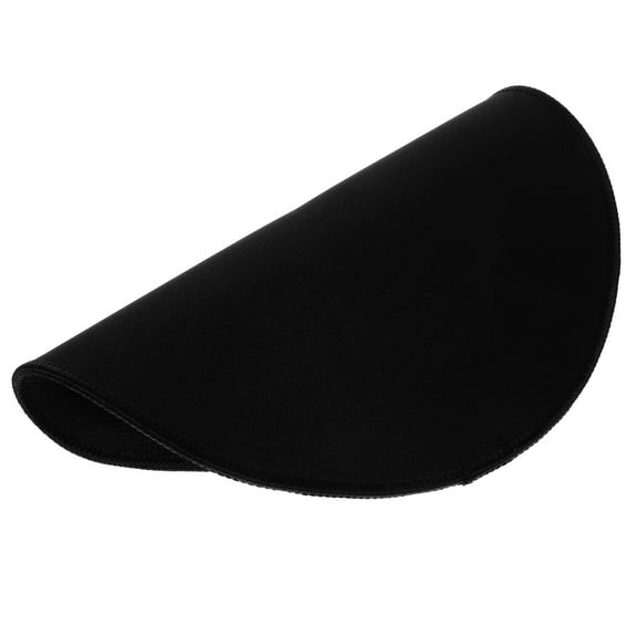 Raindrops Black Rubber and Cloth Silent Drum Practice Pad for Snare and Tenor Drums, Noise-Reducing Drum Mute