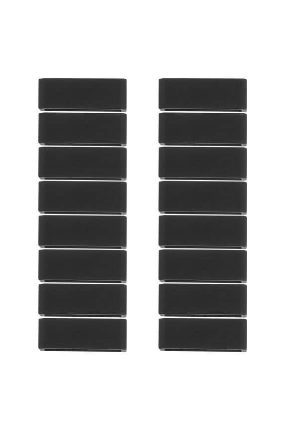 Silicone Watch Strap Keepers 16pcs Circular Secure Watchbands Simply