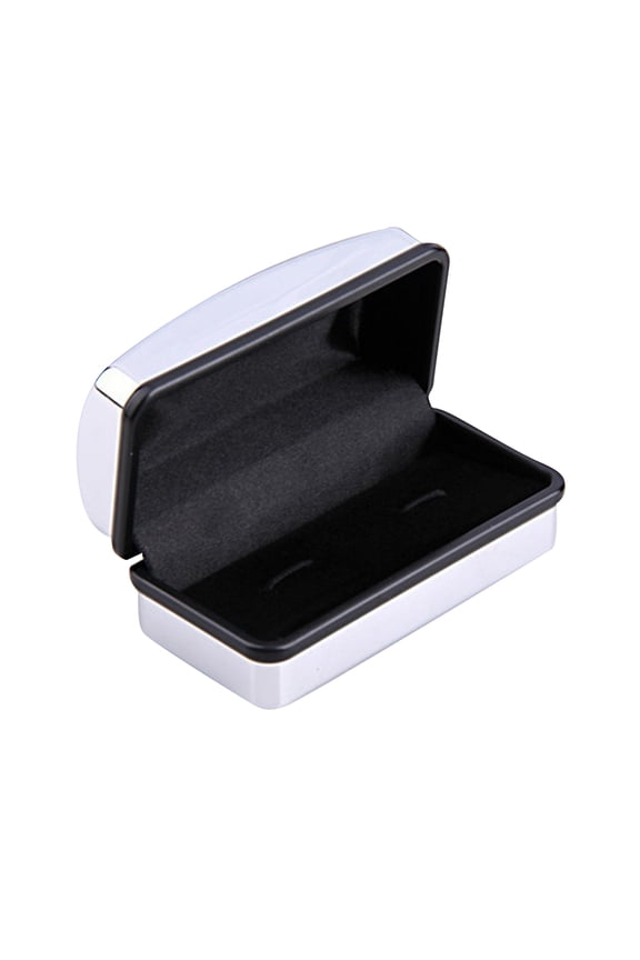 Silver Cufflink Cuff Link Paper Cuboid Gift Box