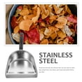 thumbnail image 1 of Raindrops Silver Handheld Stainless Steel Shovel with Bakelite Handle for Home Use Durable and Rustproof 7.5 inches, 1 of 8