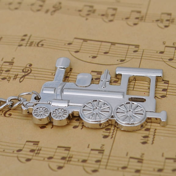 CRILSTYLEO Locomotive Keychain with Premium Metal and Stylish Pendant, Key Holder for Bags and Accessories