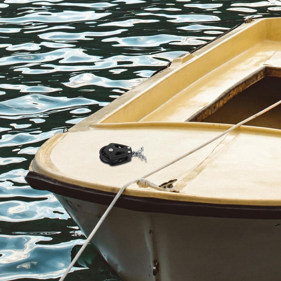 Raindrops Single Swivel Pulley For Sailboat Nylon Kayak Anchor Trolley Sailing Hardware Universal Pulley Sailing Pulley Block Boat Pulley