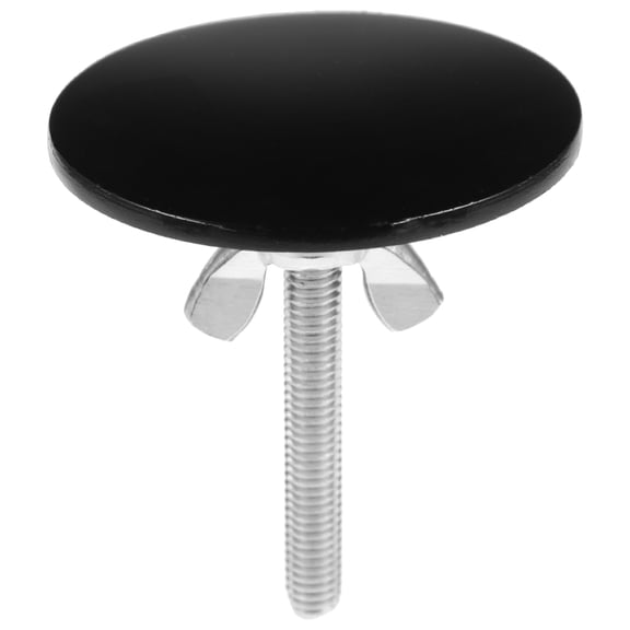 Raindrops Sink Plug Faucet Plug Hole Cover Sink Decoration Child 6X5.2CM Black