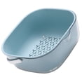thumbnail image 1 of SHINYPASING kitchen drain basket Double Layer PET Quick Drainage Households Home Kitchen 1Pack, 1 of 8
