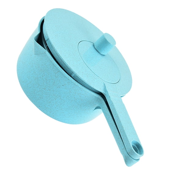 Raindrops Skyblue Fruit Drain Spinners with Builtin Drainage System for Home Kitchen Use 10.5 inches