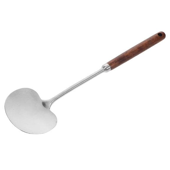 FOMIYES Curved Handle Cooking Wok Utensil for Kitchen Use, Non-Stick Stir Fry Pan Tool, 1 Pack