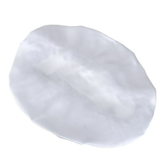 Raindrops Sleep Cap for Women 1Set in Silver Grey Silk for Night Use