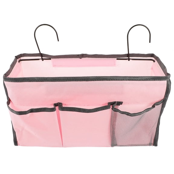 Houderco Hanging Storage Bags Pink For Home Decor 1Pcs 14.4X7.9X5.1In