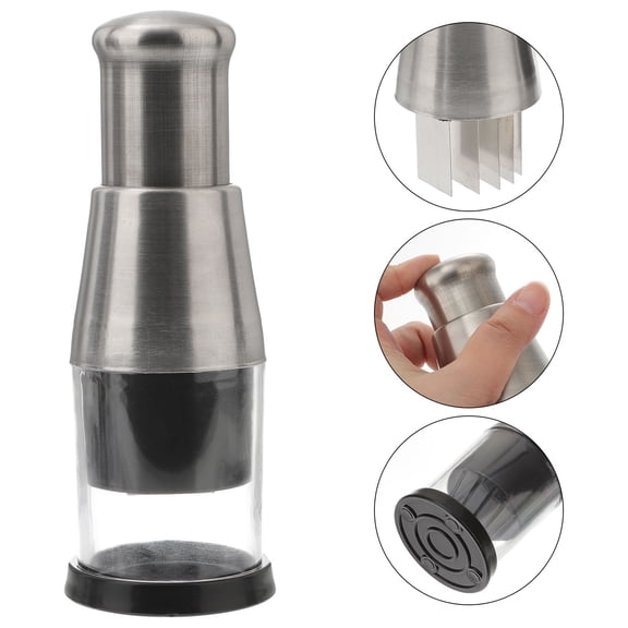 Raindrops Slicer Hand Pressing Vegetable Cutter Dishwasher Safe Garlic