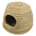thumbnail image 1 of FOMIYES Grass Woven Nest Rabbit Grass House Light Green 1Set Hiding Space for Small Animals, 1 of 5