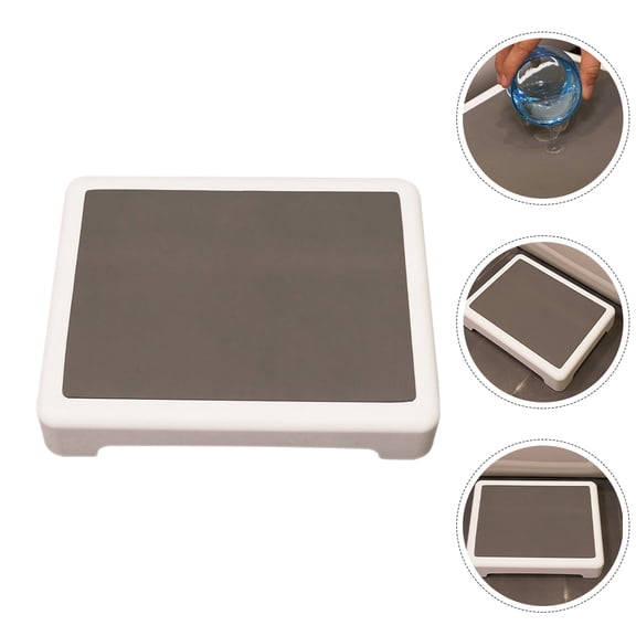 Raindrops  Small Foot Stools under Desk Footrest Old Man Stair Step