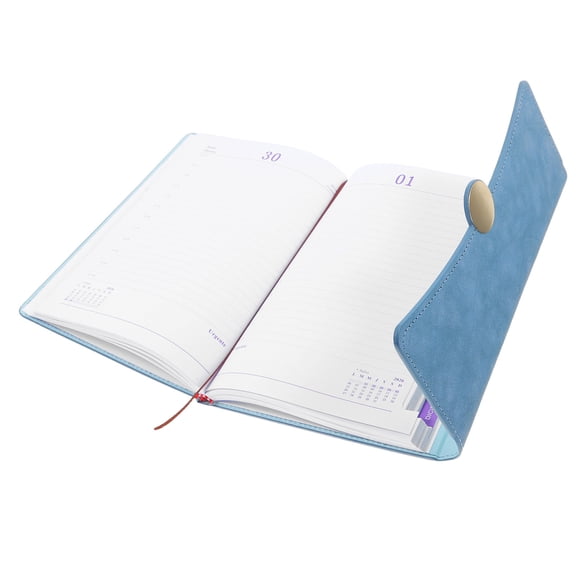 FOMIYES Sky PU Planner Notepad for Daily Scheduling, Organization, Note Taking and Time Management