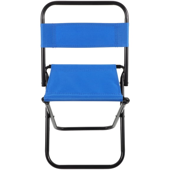 FOMIYES Portable Folding Camping Chair with Metal Frame, Lightweight Outdoor Seat for Hiking, Beach, and Travel - 1 Set