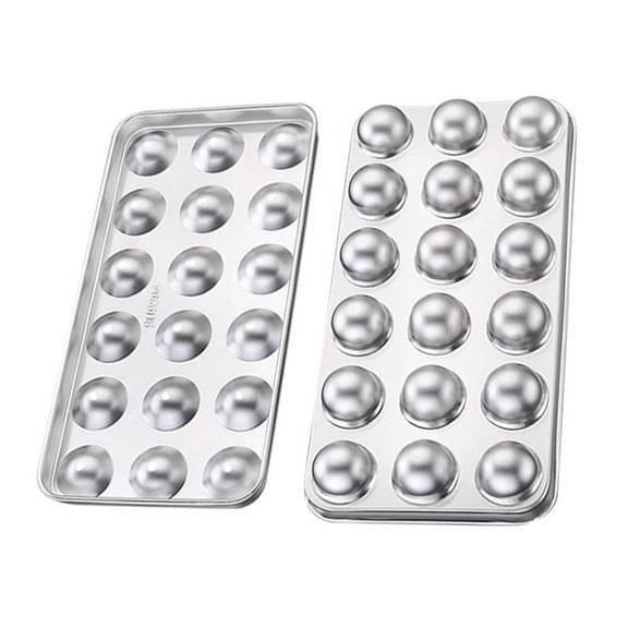 Raindrops Small Sphere Stainless Mold Reusable Ice Hockey Bar Cube DIY