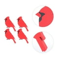 thumbnail image 1 of Raindrops Small Standing Bird Table Ornament 4Pcs Red for Christmas Decorations, 1 of 8