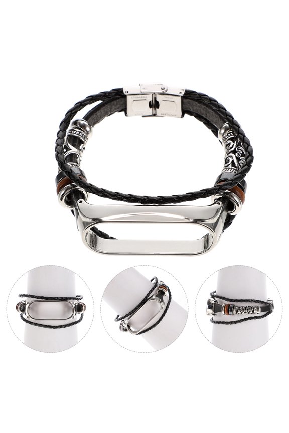 Smart Band Retro Style Strap Ethnic Watch Sturdy Wristband Replacement Men's