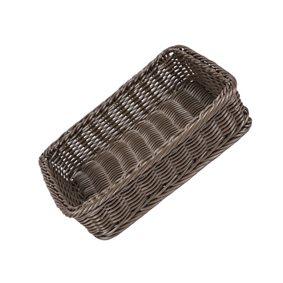 FOMIYES Plastic Food Display Basket Set, Woven Design for Kitchen and Family Use, and Stylish 1 Set