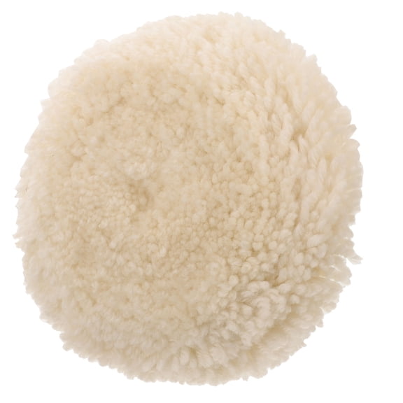 Raindrops Soft Buffing Wheel Wool White for Angle Grinder Accessory 1Pcs