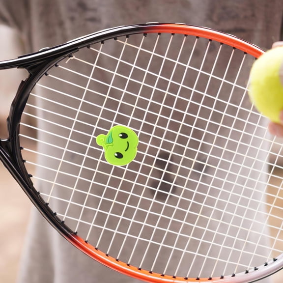 FOMIYES Silicone Tennis Racket Vibration Absorbers Fun Accessories for Indoor Outdoor Use 2Pcs