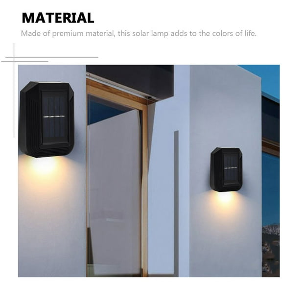 Raindrops Solar Light Street Light Decorative Wall Lamp Solar Powered Safety Light