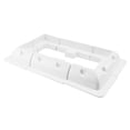 thumbnail image 1 of Raindrops Solar Mounting Rack Solar Bracket Solar Panel Support 15x15cm White, 1 of 6
