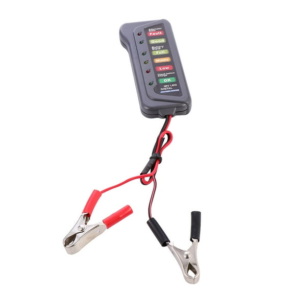 Raindrops Spark Plug Tester Battery Tester Battery Load Tester 15x12 Cm Black