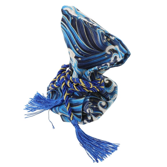 Raindrops Universal Car Gear Shift Cover with Wave Pattern Stick Design for Most Cars Multi Fabric