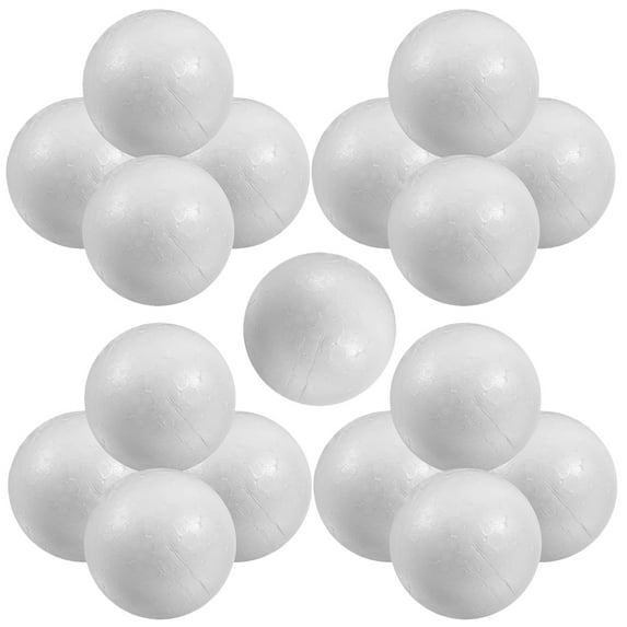 Raindrops Sphere Flower Foams 25Pcs White Round For Craft Supplies Handicrafts