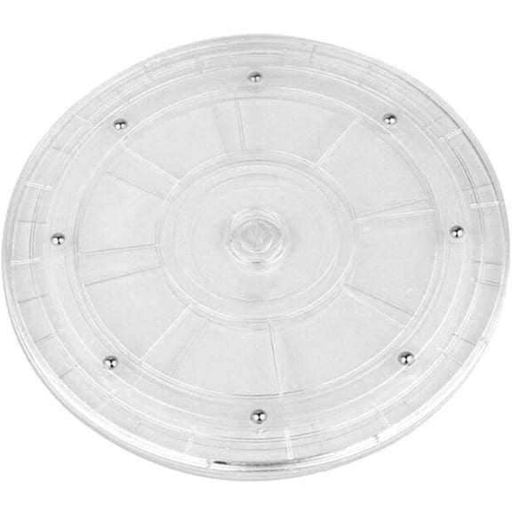 Raindrops Spice Kitchen 20.3x20.3x1.5CM Round Rotary Turntable Organizer for Pantry Counter