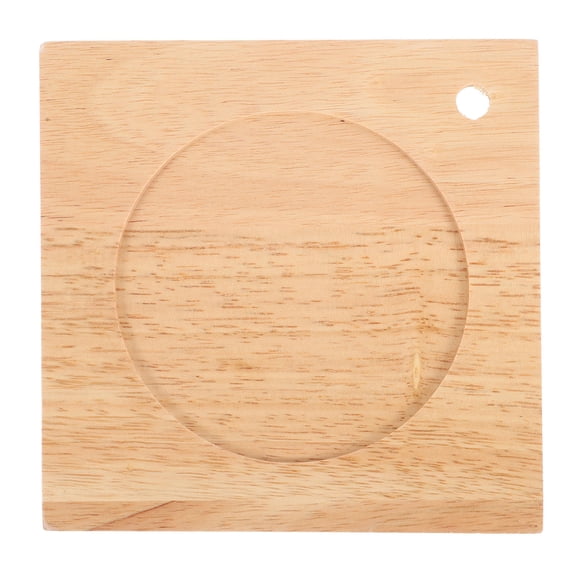 Raindrops Wood Table Light Base Beige Simple Design 1Pack