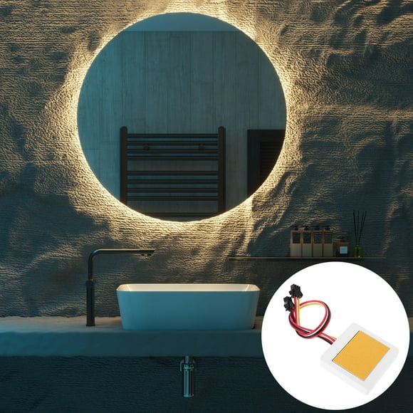 Raindrops Square Touch LED Switch Single Touch Sensor for Bathroom Mirror Lamp Easy to Install Light Switch Module for Vanity Mirror