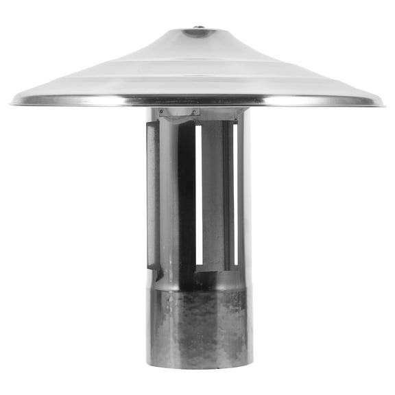 Raindrops Stainless Steel Chimney Cap Roof Vent Cap Chimney Cowl Rain Cover Protector Chimney Cover