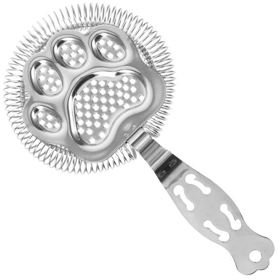 Raindrops Stainless Steel Cocktail Strainer with Handle, Fine Mesh Filter for Bar and Kitchen Use, Finish