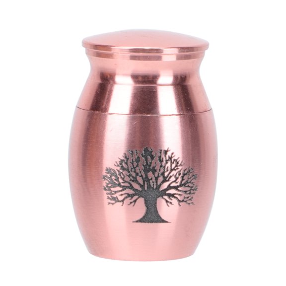 Raindrops Stainless Steel Urn for Human and Pet Ashes, Memorial Keepsake Container