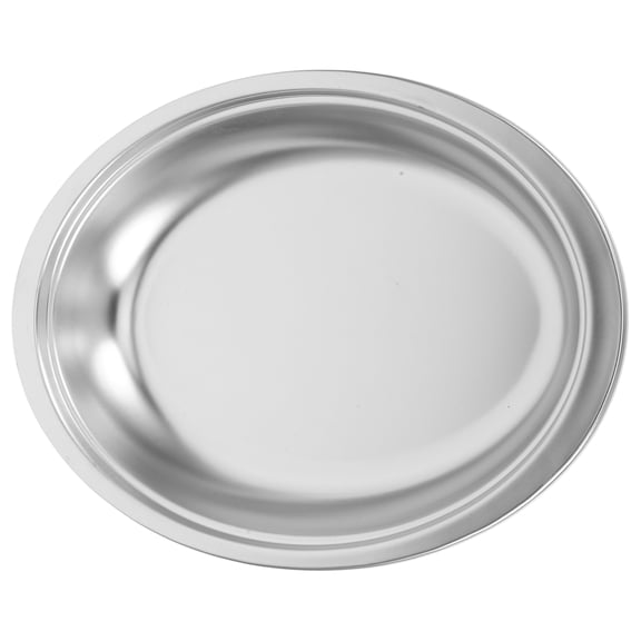 Raindrops Stainless Steel Fish Tray Food Serving Tray for BBQ Gatherings 1Pack