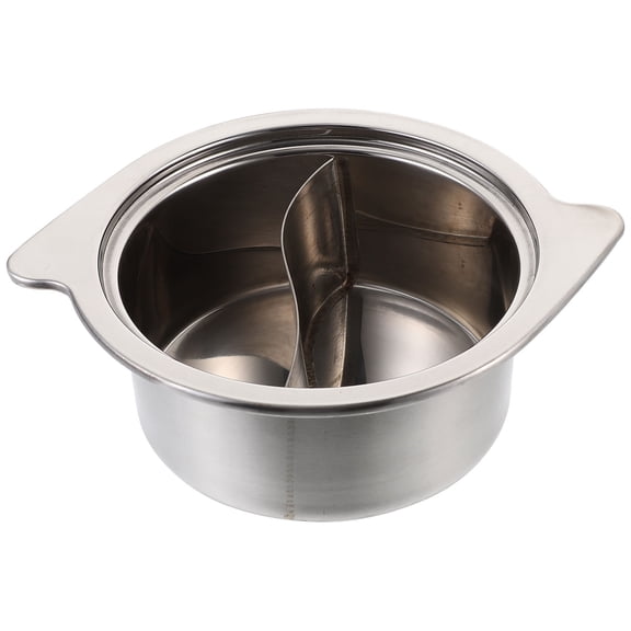 Raindrops Stainless Steel Cooking Pot with Strong Handle for Home Use Easy to Clean and Reusable 1pc
