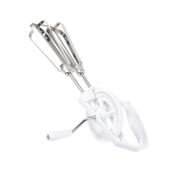Raindrops Stainless Steel Egg Whisk Spiral Mixer for Kitchen Comfortable Grip Efficient 20.5cm
