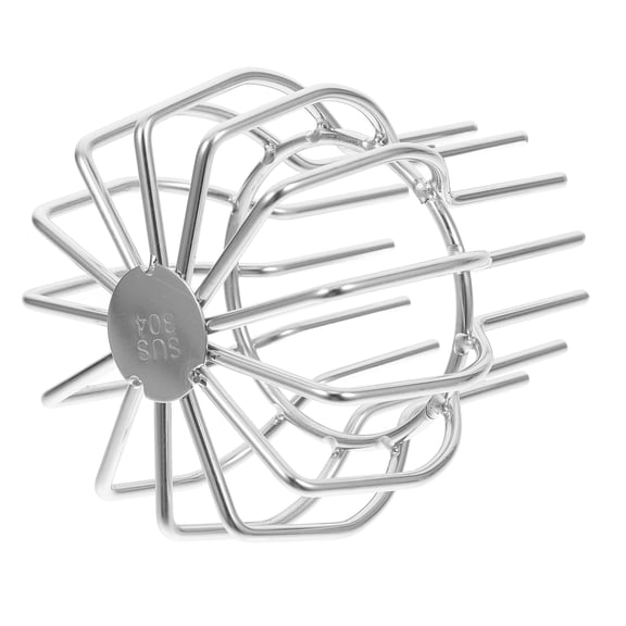 Raindrops Stainless Steel Gutter Guard for Roof Drain Outlet, Anti-Clog Debris Filter