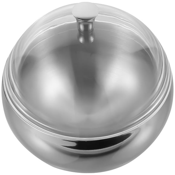 Raindrops Stainless Steel Ice Bucket for Cocktail Bar and Storage Use Silver Tall Narrow Bin 7.87x7.87x9.84 Inches