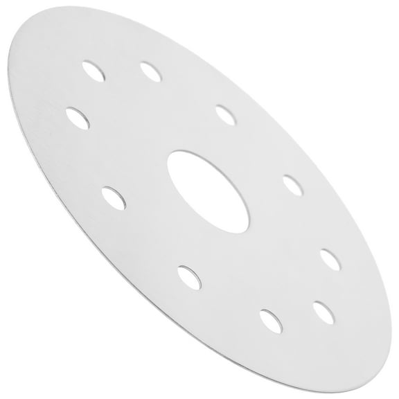 Raindrops Stainless Steel Induction Adapter Plate for Kitchen White Excellent Texture Fast Heat Conduction 8.5 inches