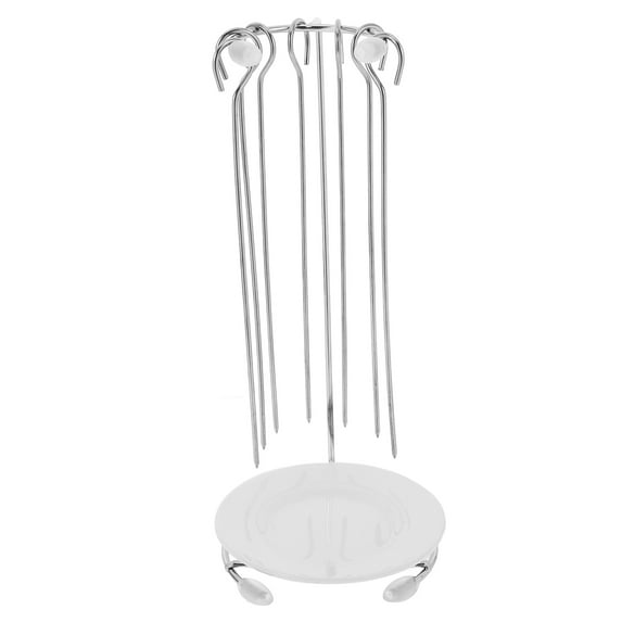 Raindrops Stainless Steel Kebab Racks for Grill Use with Material and ...
