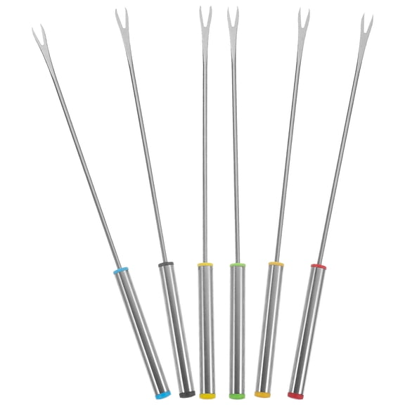 Raindrops Stainless Steel Meat Fork Set for Home Use Safe and Easy to Clean 6pcs