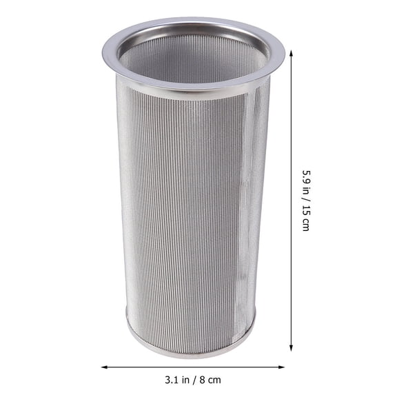 Raindrops Stainless Steel Strainer Filter Water Silver 1Pcs for Home Kitchen